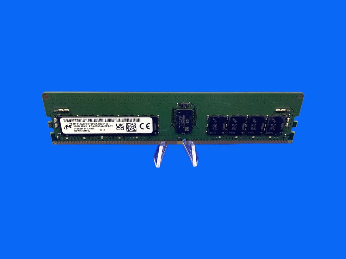 MTA18ASF4G72PDZ-3G2E1 MICRON 32GB (1X32GB) 2RX8 PC4-3200AA MEMORY