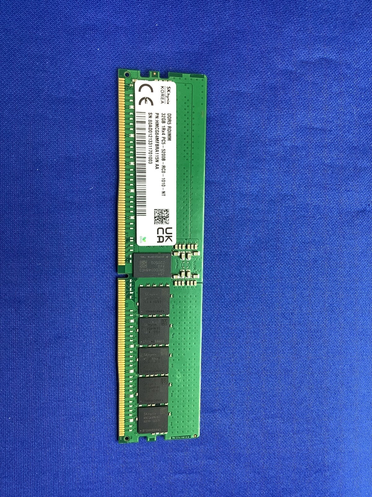 HMCG84MFBRA115N HYNIX 32GB (1X32GB) 1RX4 PC5-5200B RDIMM MEMORY