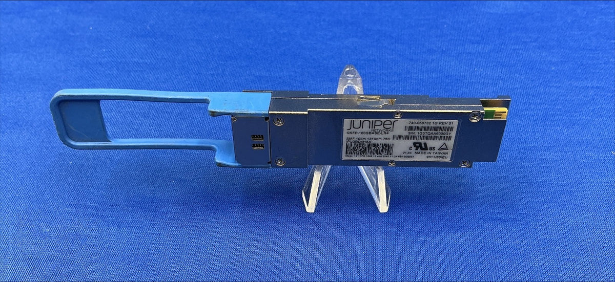 Juniper 740-058732 QSFP-100GBASE-LR4 100G QSFP28 1310nm 10km SMF LC Optic
