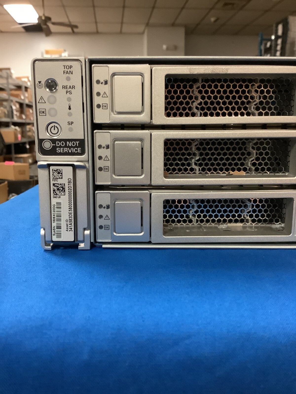 Sun Oracle X7-2L 7335280 Server 1200W Dual power No CPU/Mem/Disk