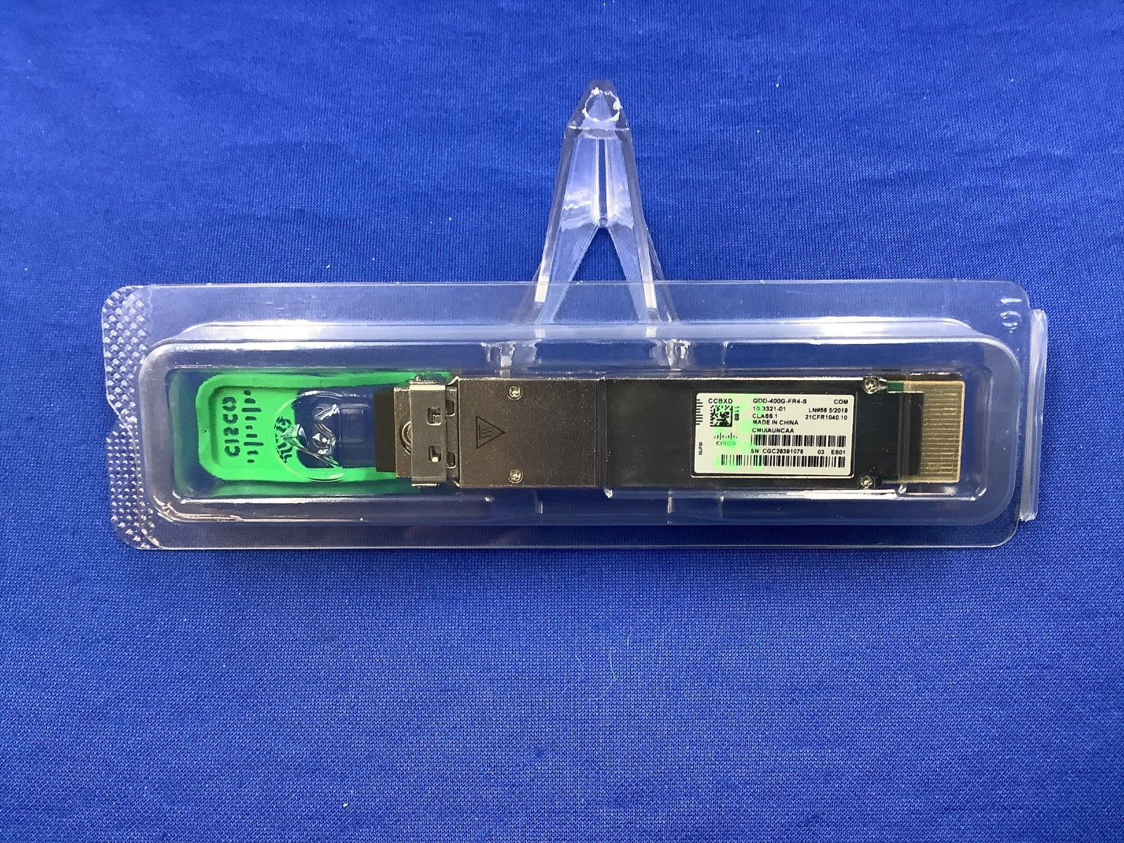 NEW BULK QDD-400G-FR4-S Cisco 400Gbase-fr4 PAM4 1310nm 2km Transceive 10-3321-01