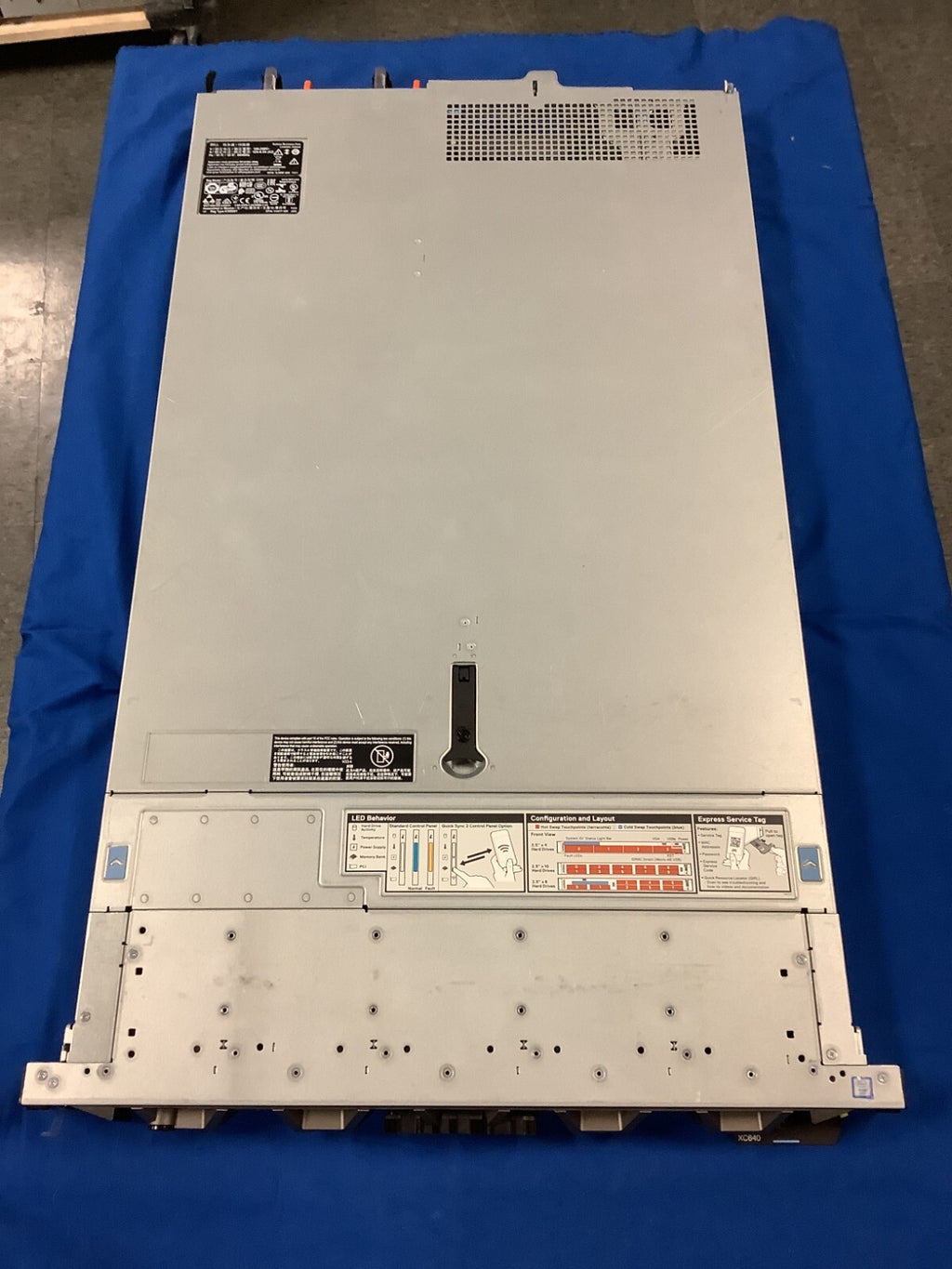 Dell EMC XC640 CTO G14 SERVER 10 bay 2.5" W23H8 2x1100w PSU 32GB SD Fans Cables