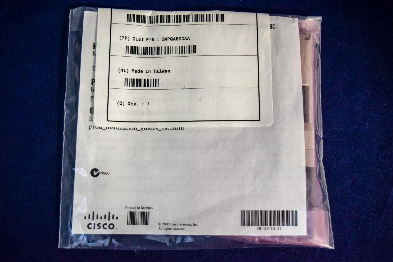 NEW SEALED CVR-QSFP-SFP10G Cisco 40G QSFP+ to 10G SFP+ Adapter  74-9474-01