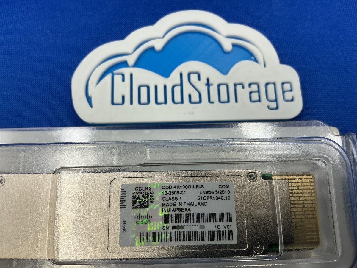 Cisco QDD-4X100G-LR-S 400G QSFP-DD 4x100GBASE-LR1 10km MPO-12 Transceiver