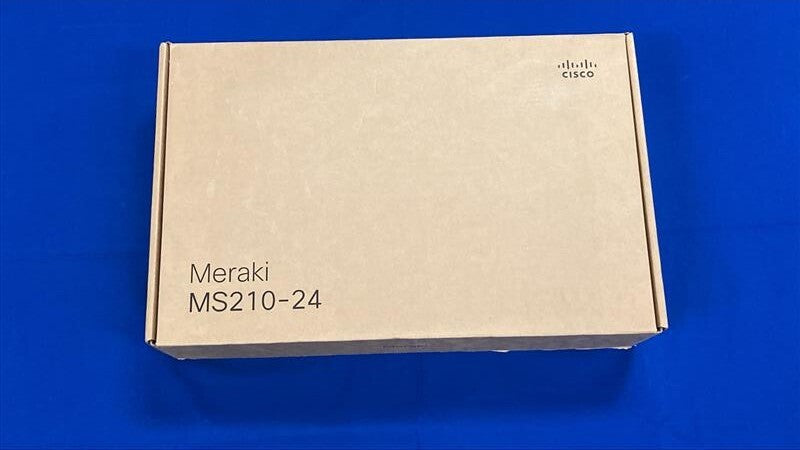 MS210-24-HW Cisco Meraki 24-Port Ethernet Switch UNCLAIMED