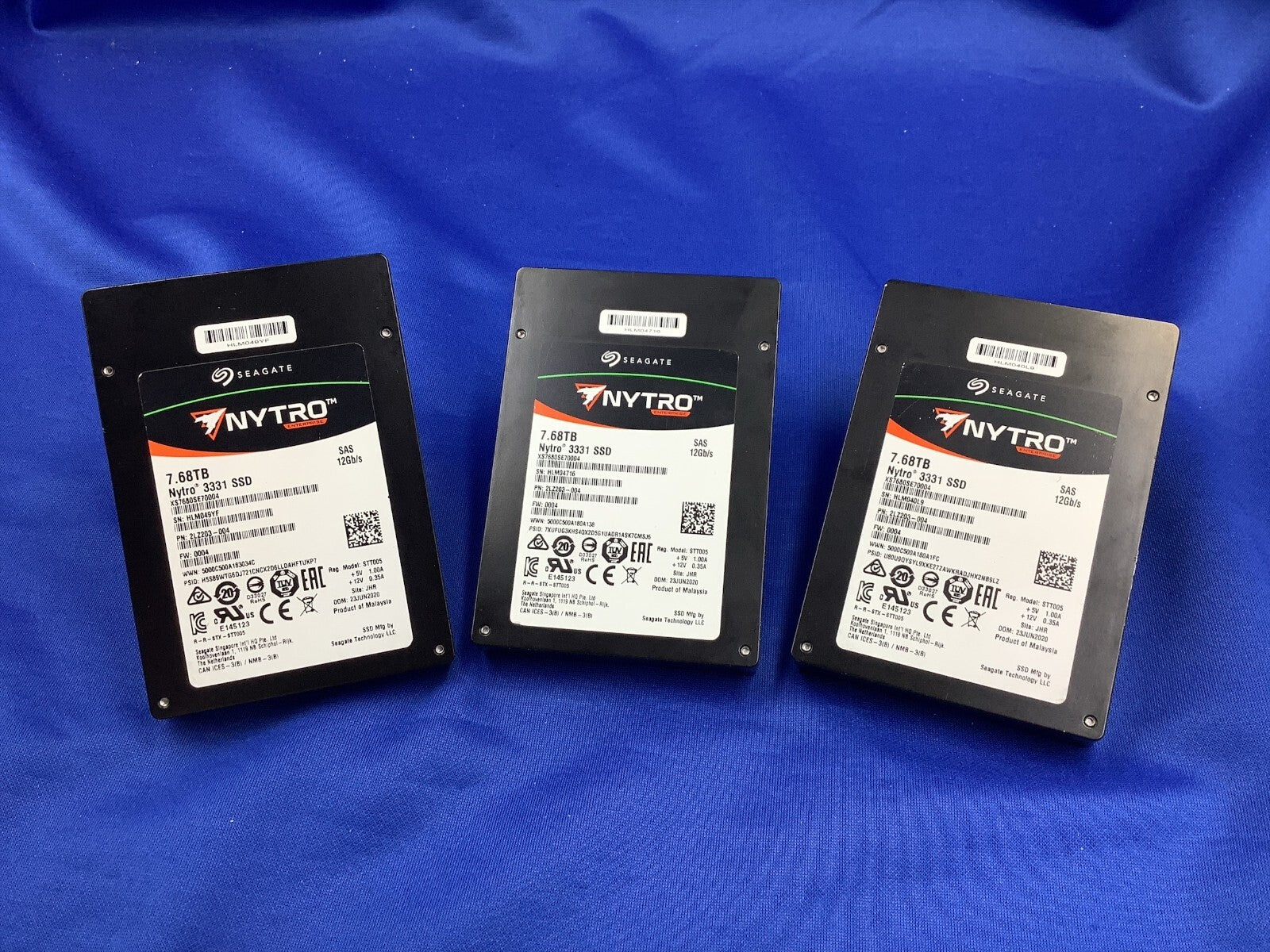 XS7680SE70004 Seagate Nytro 3331 7.68TB SAS 12Gb/s 2.5in ENT SSD