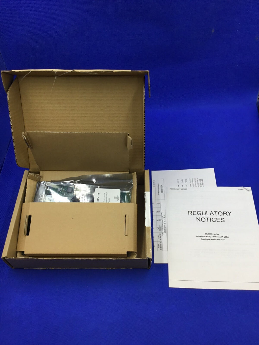 NOB LPE16004-M6 Emulex quad-port Gen 5 Fibre Channel (16GFC) Host Bus Adapter