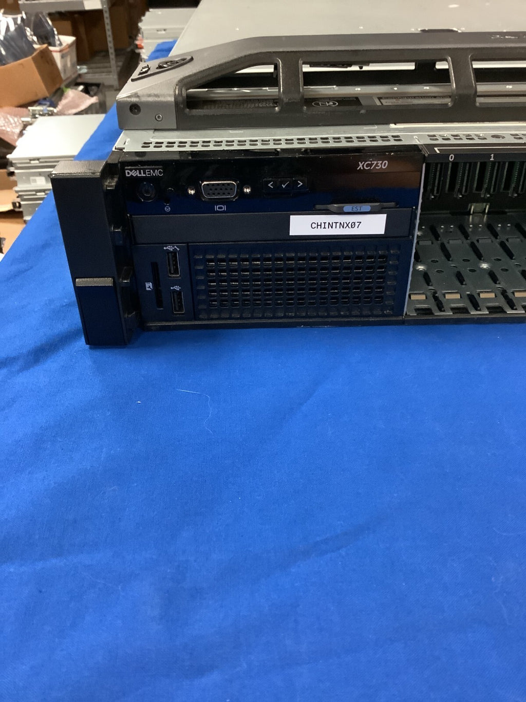 Dell EMC XC730 G13 16 bay 2.5" mob# 072T6D 2x1100w PSU Heatsink Fans cables