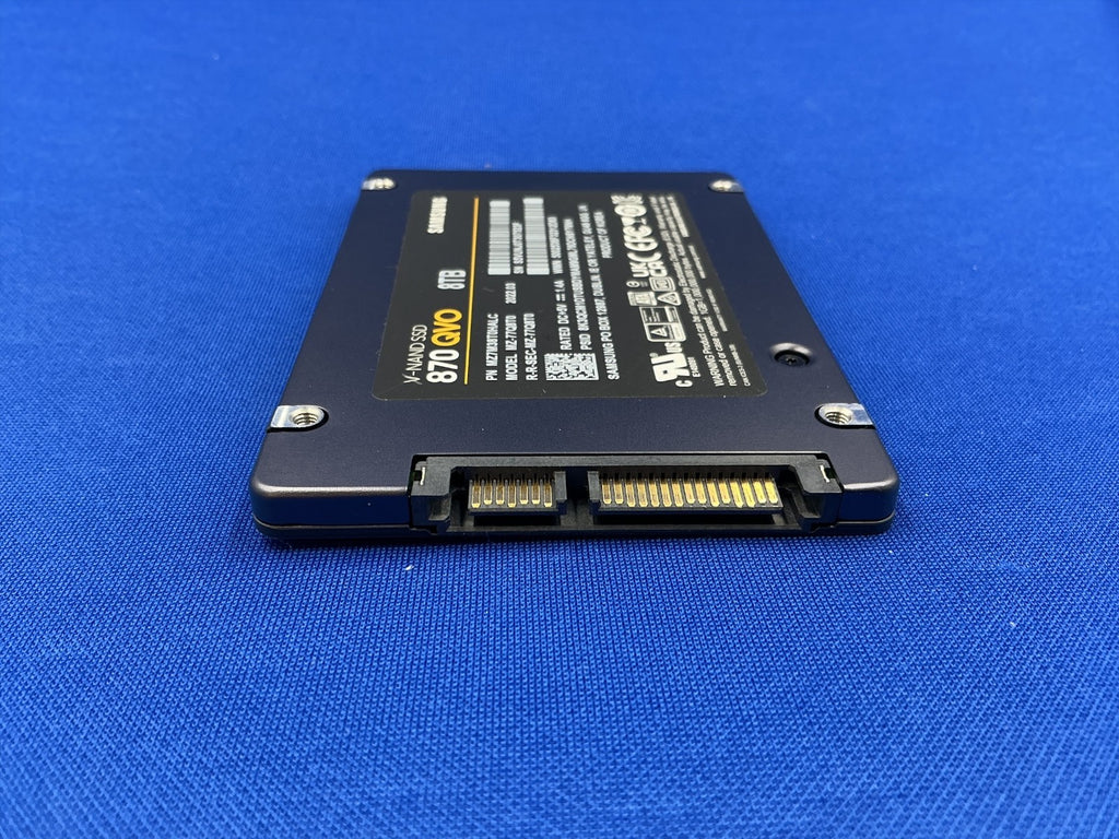 MZ-77Q8T0 Samsung 870 QVO 8TB SATA III 2.5" SSD MZ7M38T0HALC