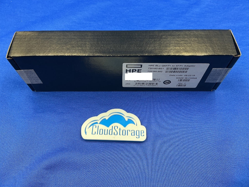 720193-B21 HPE BLADESYSTEM C-CLASS QSFP+ TO SFP+ ADAPTER