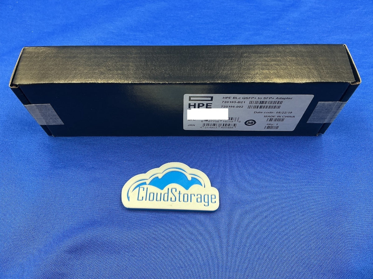 720193-B21 HPE BLADESYSTEM C-CLASS QSFP+ TO SFP+ ADAPTER