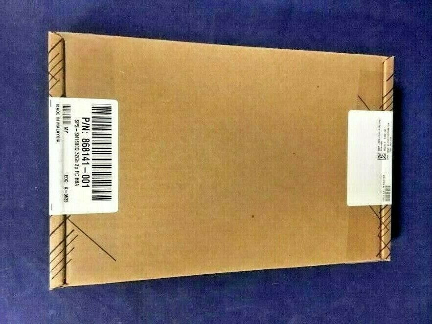 New Sealed Spares 868141-001 P9M76A QLE2742-HP SN1600Q 32GB DUAL PORT FC HBA