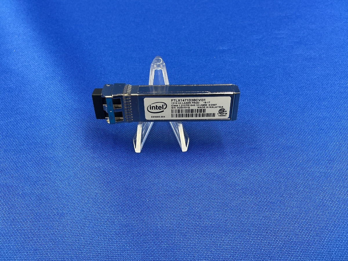 E10GSFPLR Original Intel 10G LR Ethernet SFP+ 1310nm 10km Optic FTLX1471D3BCVI31