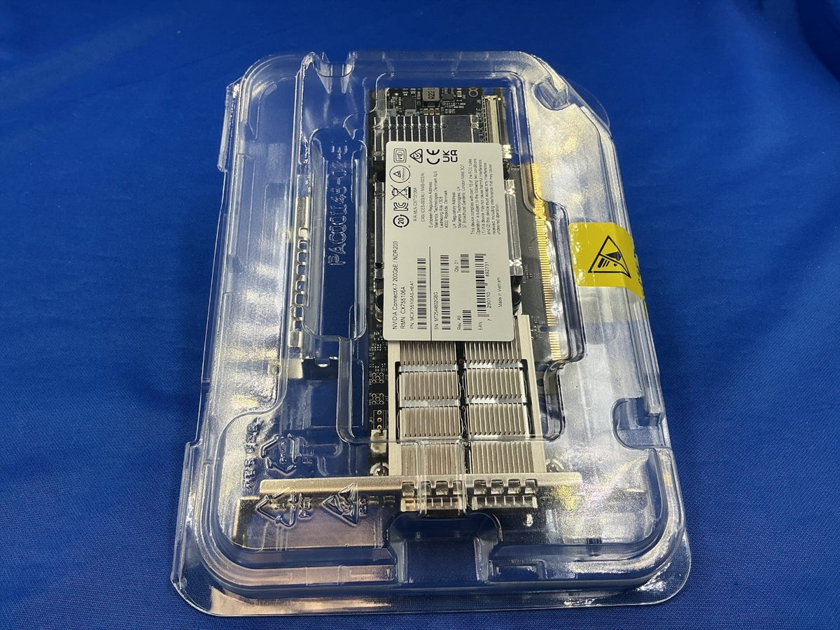 MCX755106AS-HEAT NVIDIA ConnectX-7 Adapter Card 200GbE/NDR200 Crypto Disabled