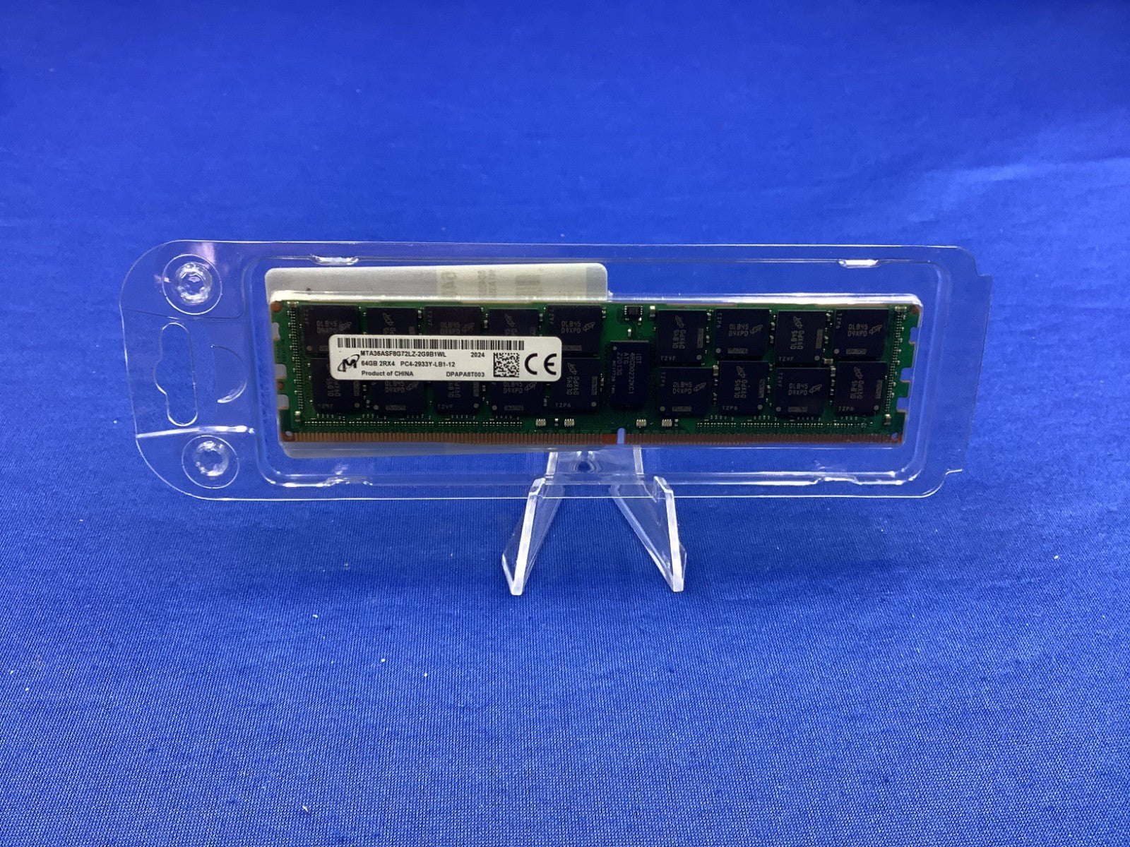 MTA36ASF8G72LZ-2G9B1 MICRON 64GB (1X64GB) 2RX4 PC4-2933Y LRDIMM MEMORY