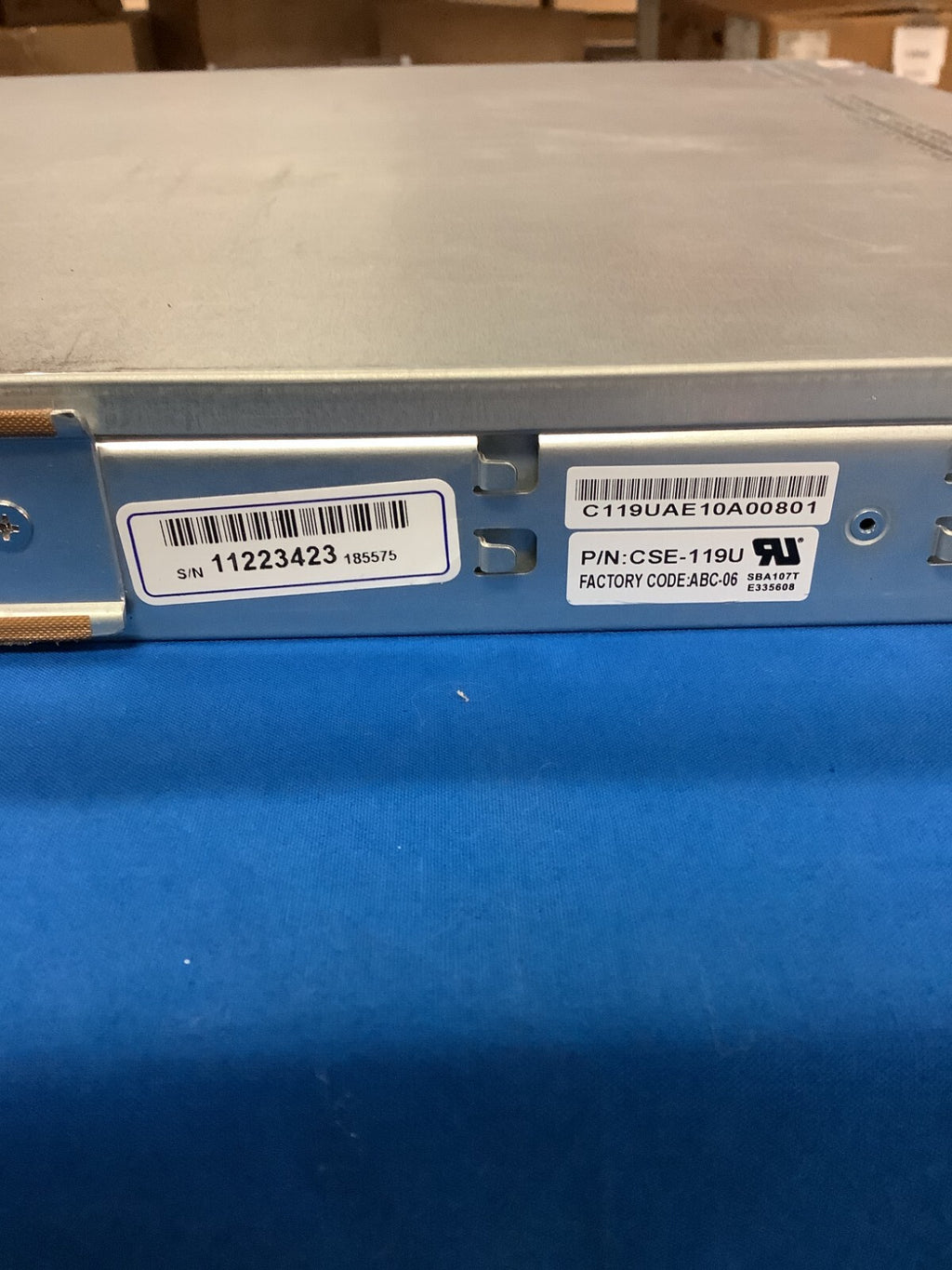 Supermicro SYS-1028U-TNRTP+ 750Wx2 PSU  64GB Internal SSD Fans and cables