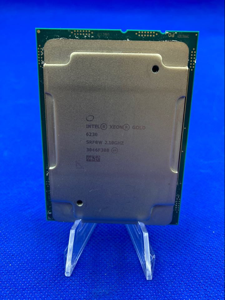 SRF8W Intel Xeon Gold 6230 27.5M Cache,20 CORES, 2.10 GHz CPU CD8069504193701