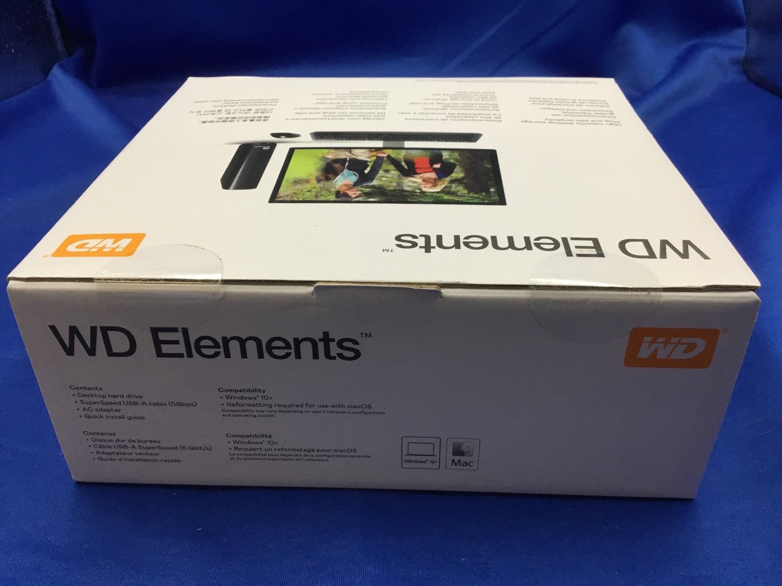 WDBWLG0160HBK-NESN WD Elements 16TB Desktop External Hard Drive