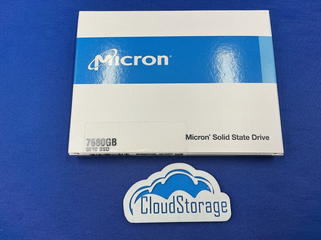 MTFDDAK7T6QDE Micron 5210 ION 7.68TB SATA 6Gb/s QLC 2.5" Enterprise SSD