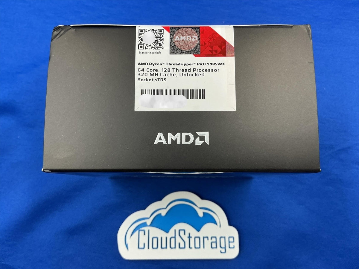 AMD Ryzen Threadripper PRO 9985WX 64C 128T sTR5 CPU 100-100000722