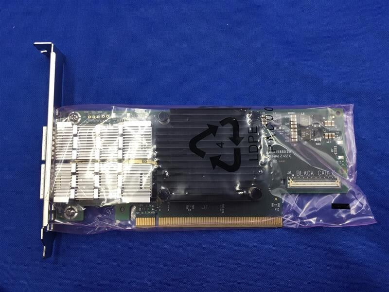 MCX613106A-VDAT  Mellanox ConnectX®-6 200GbE Dual-Port QSFP56 4.0 x16 EN Card