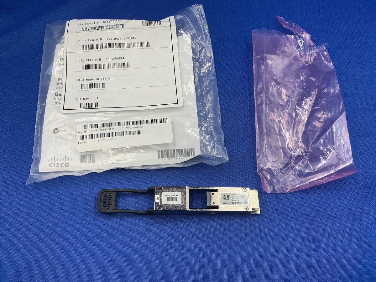 NOB CVR-QSFP-SFP10G Cisco 40G QSFP+ to 10G SFP+ Adapter  74-9474-02