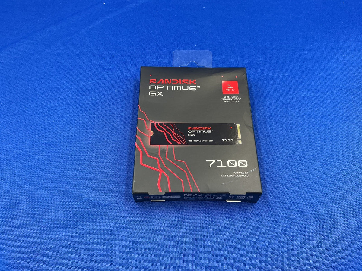 SDSP51100TAN SanDisk Optimus GX 5100 1TB M.2 2280 NVMe PCIe 4.0x4 Internal SSD