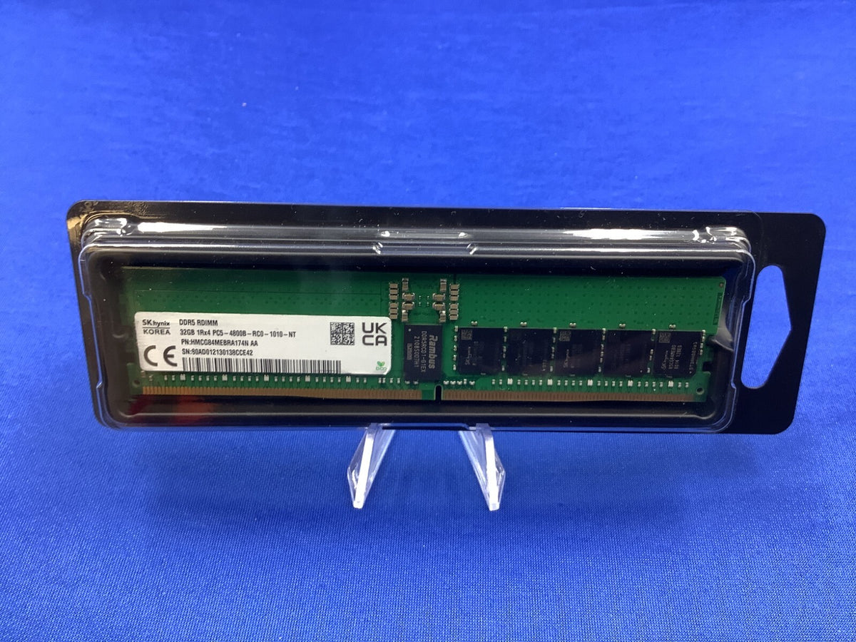 HMCG84MEBRA174N HYNIX 32GB (1X32GB) 1RX4 PC5-4800B ECC RDIMM MEMORY
