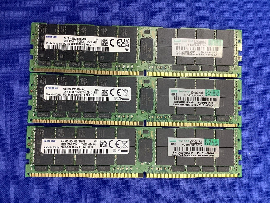 P11057-1A1 HPE 128G (1X128GB) 4Rx4 PC4-2933Y LR SMART MEMORY P19047-B21