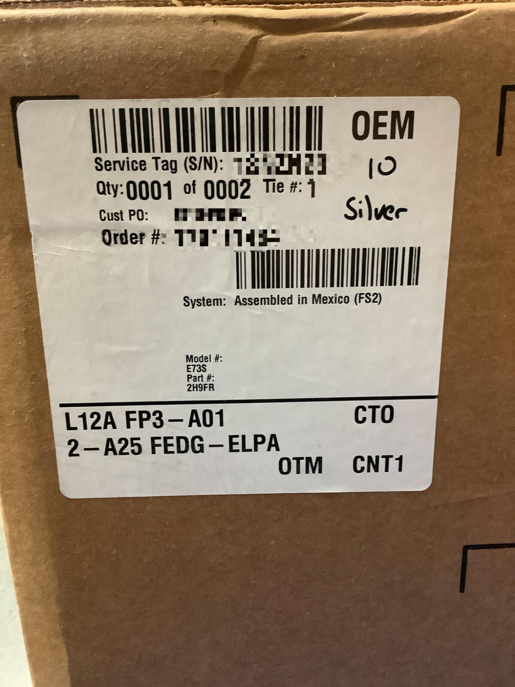 Dell OEMR XR12 PowerEdge Rack Server - Xeon Silver 4314 128GB RAM 4+TB HDD