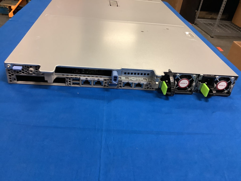 Cisco UCSC-C220-M5SX 10-Bay Barebones ; MOBO# 15015-1, 2x1600W PSU, RAID BATTERY