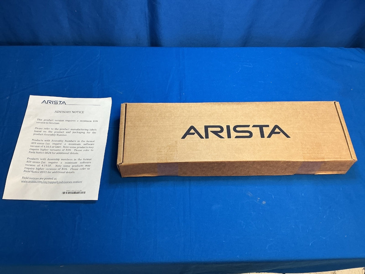 DCS-7280SR3-48YC8-F Arista 7280R3 48-Port 25G SFP28 8x 100G Data Center Switch