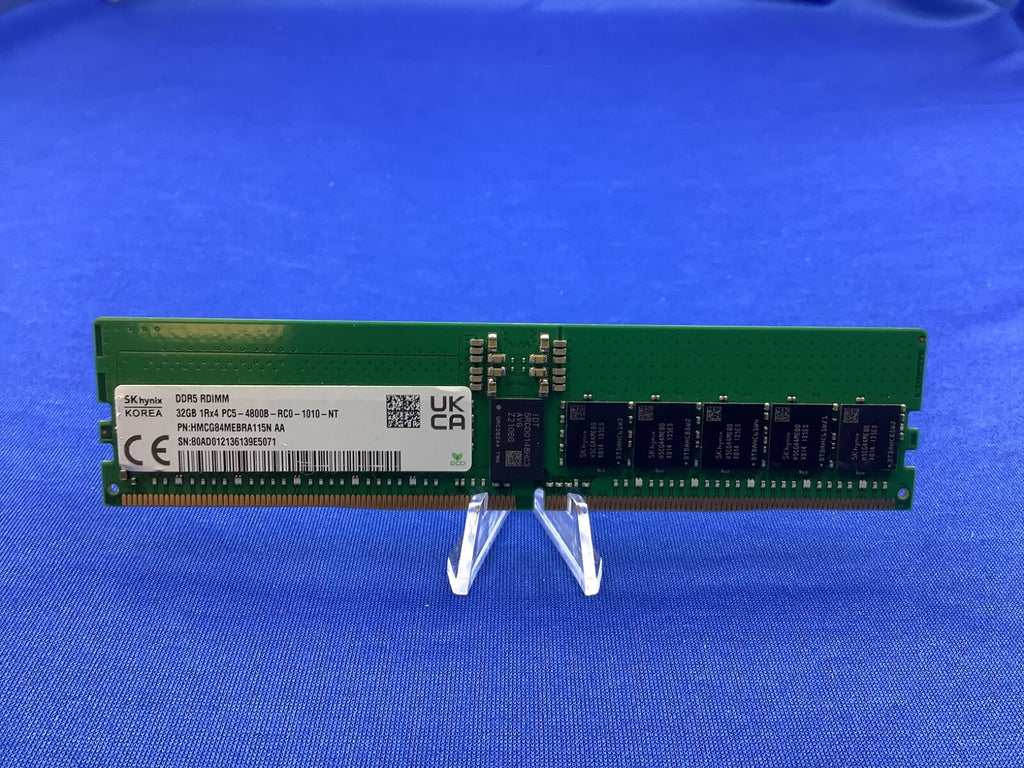 HMCG84MEBRA115N HYNIX 32GB (1X32GB) 1RX4 PC5-4800B ECC RDIMM MEMORY