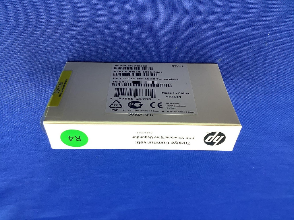 J4858C Genuine HP X121 1G Gigabit-SX-LC SFP Transceiver J4858-61201 J4858-69201