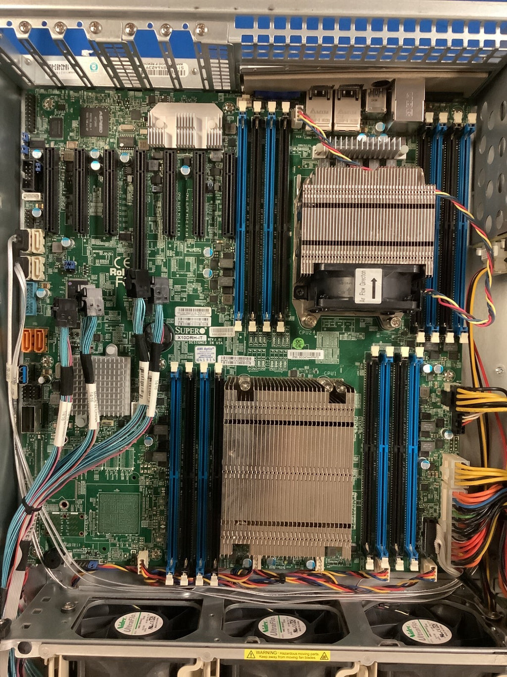 SUPERMICRO 2028R-ACR24L SERVER 920W PSU Good condition, tested. No HDD, no CPU