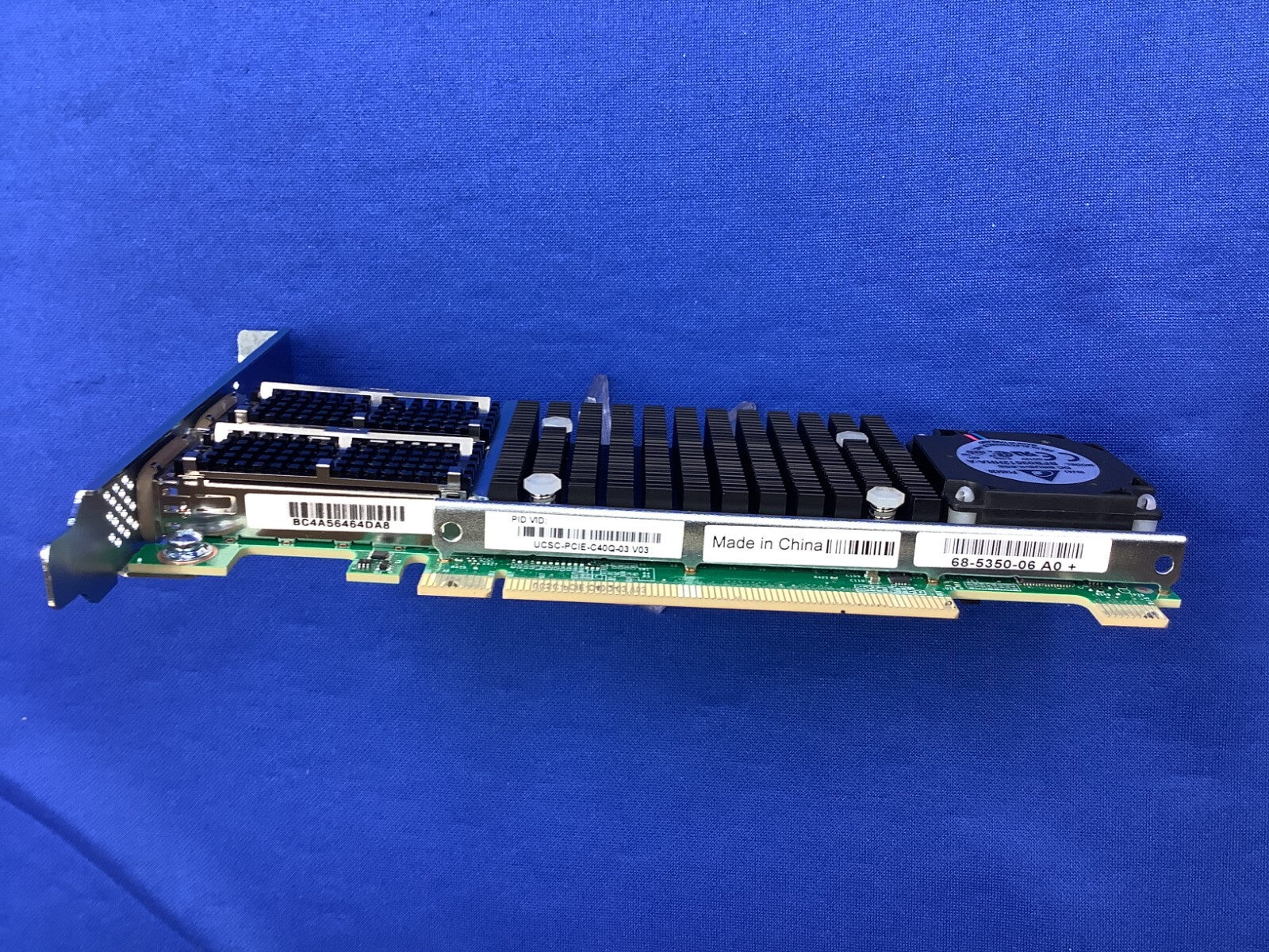 Cisco UCSC-PCIE-C40Q-03 V03 Dual-Port 40GB QSFP Virtual Interface Card