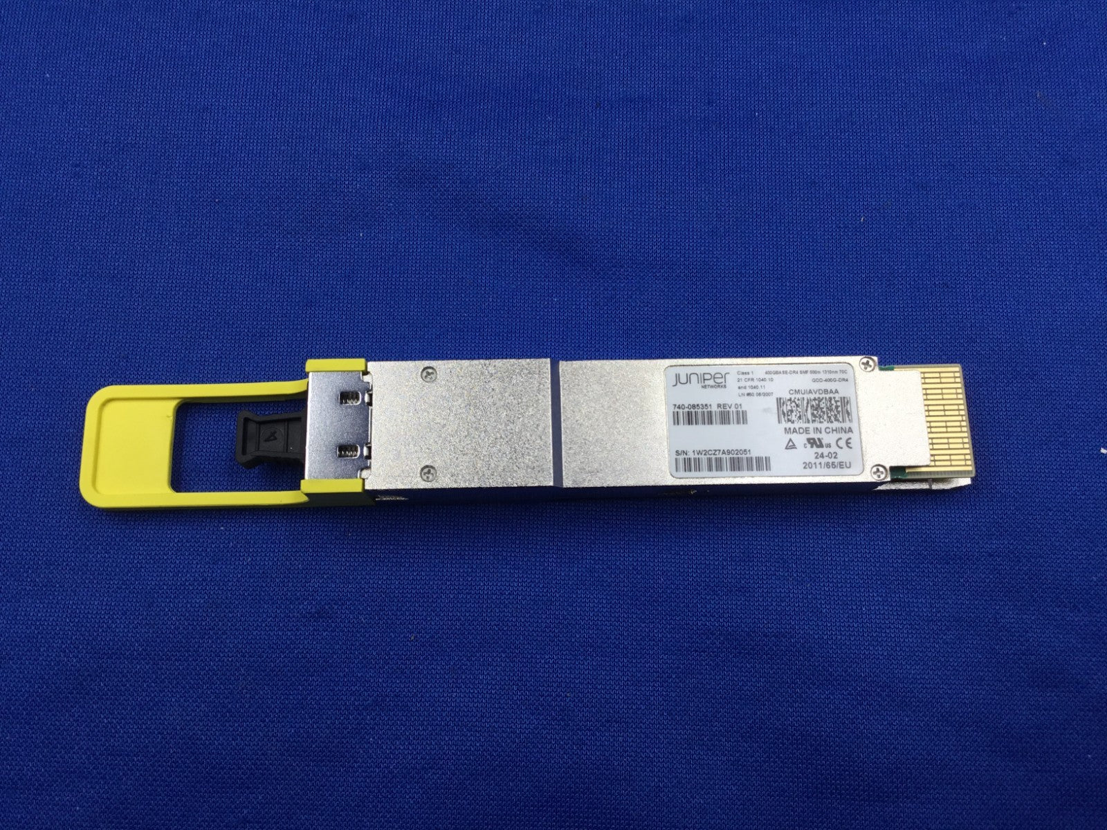 Juniper QDD-400G-DR4 740-085351 QDD 400GBA SE-DR4 SMF 500m 1310nm Transceiver