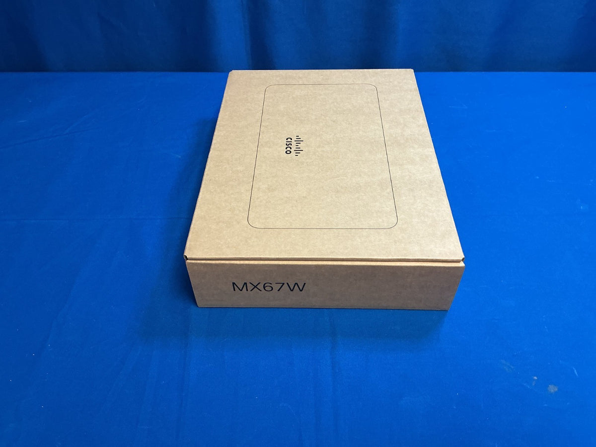 NEW CISCO Meraki MX67W-HW Cloud Managed Security Appliance UNCLAIMED