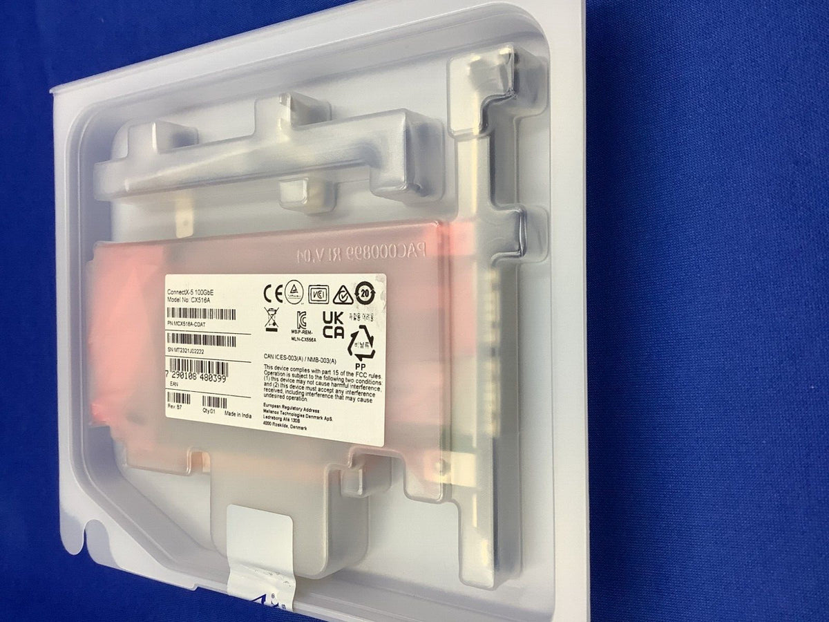 MCX516A-CDAT Mellanox ConnectX-5 100GbE Dual Port QSFP28 Network Adapter