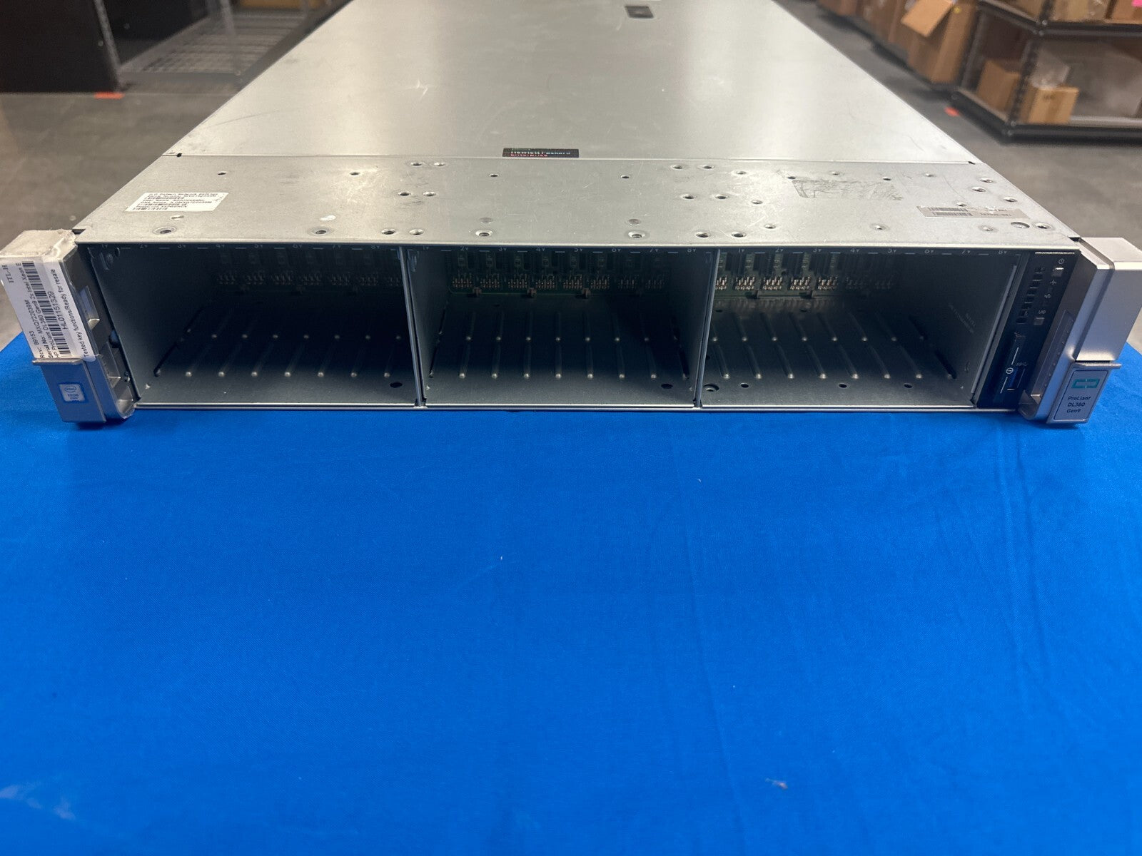 HPE PROLIANT DL380 GEN9 24SFF 843307-001 SERVER W/ Heatsink Fan 800W PSU