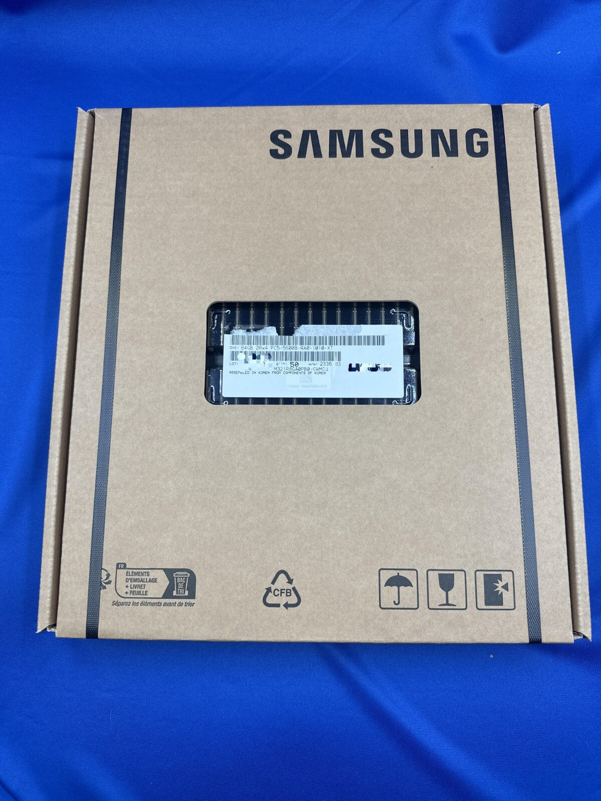 NEW M321R8GA0PB0-CWM SAMSUNG 64GB (1X64GB) 2RX4 PC5-5600B SERVER MEMORY