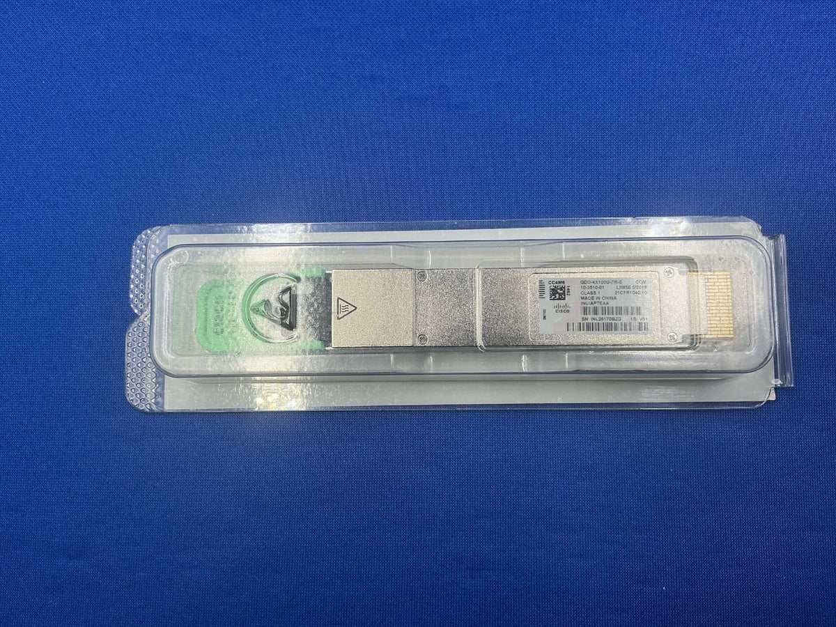 CISCO QDD-4X100G-FR-S QSFP-DD Transceiver Module 4x 100gb-FR1 Mpo 12-2km Paralle
