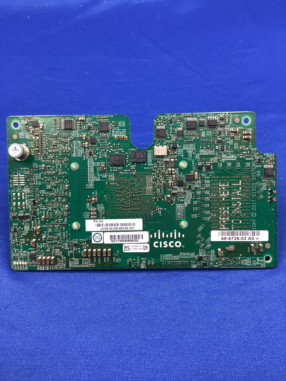 UCSB-MLOM-40G-04 Cisco UCS VIC 1440 2-Port 40Gb Modular LOM Interface Card