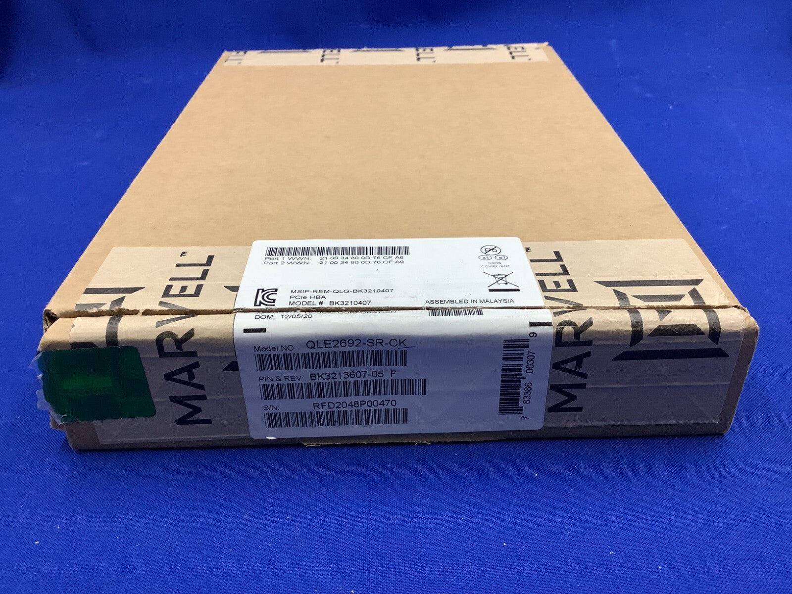 QLE2692-SR-CK Original Qlogic 16Gb Dual Port FC Host Bus Adapter