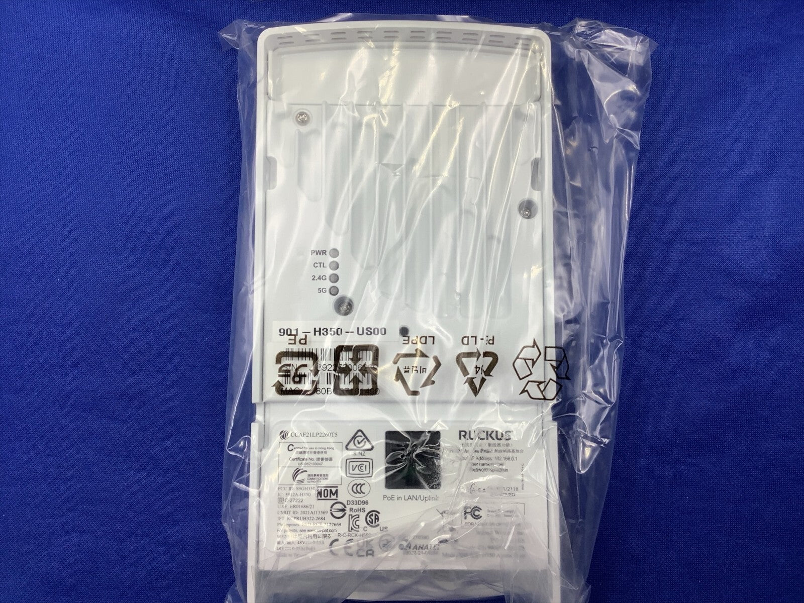 901-H350-US00 RUCKUS COMMSCOPE H350 Series Indoor Wireless Access Point