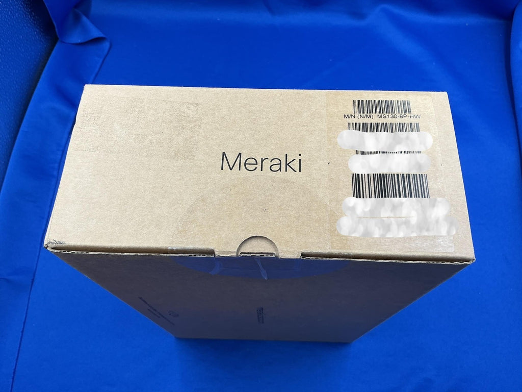 MS130-8P-HW Meraki MS130 8-Port 1GbE RJ45, 2-Port 1GbE SFP PoE Switch UNCLAIMED