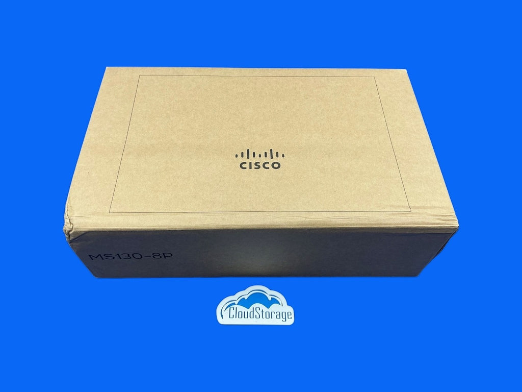 MS130-8P-HW Meraki MS130 8-Port 1GbE RJ45, 2-Port 1GbE SFP PoE Switch UNCLAIMED