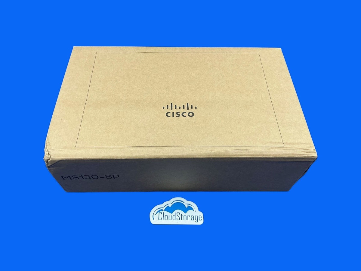 MS130-8P-HW Meraki MS130 8-Port 1GbE RJ45, 2-Port 1GbE SFP PoE Switch UNCLAIMED
