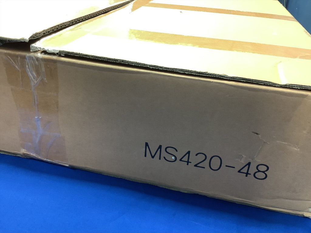 Cisco MERAKI MS420-48-HW Cloud Managed 48 Port SFP+ Aggregation Switch UNCLAIMED