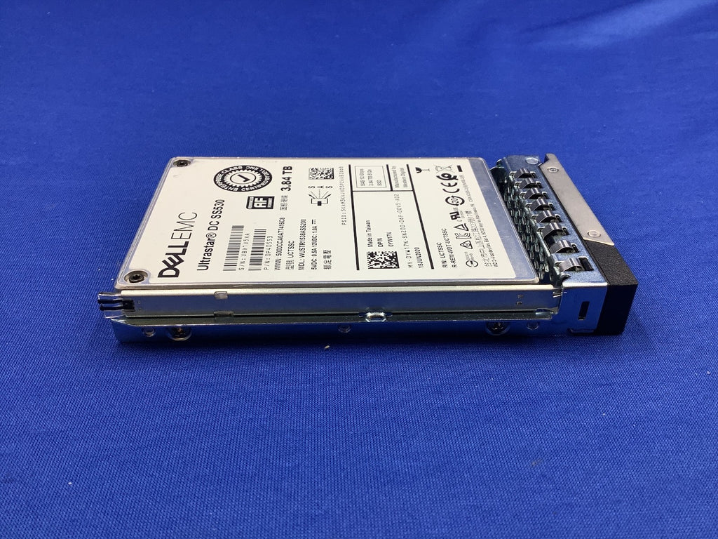 YW17N DELL 3.84TB Read Intensive SAS 12Gb/s 512e 2.5'' SSD WUSTR1538ASS200
